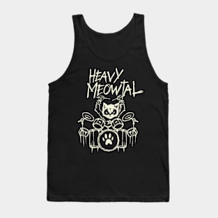 Heavy Meowtal 2 Tank Top